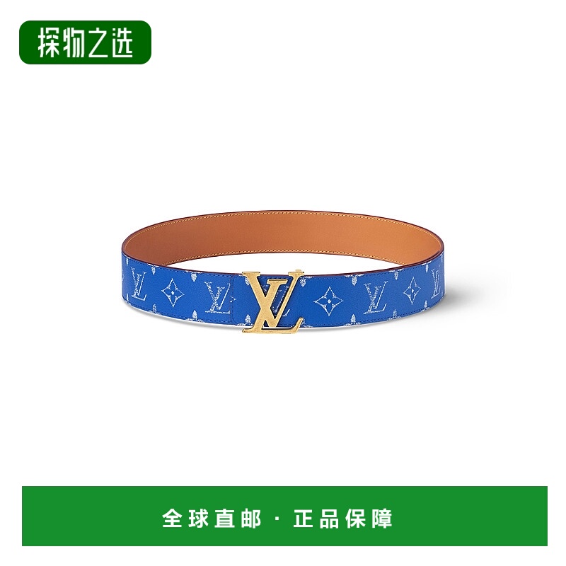 1h可退 欧洲直邮LV路易威登 25秋冬  LVU9ND7RBLU 男士 腰带