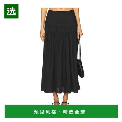 1h可退 香港直邮THEORY 希尔瑞 女士 Accordion 半身裙 P0504301