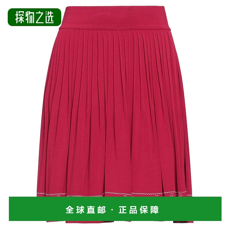 香港直邮alaia 女士 迷你半身裙 red红色 舒适时尚