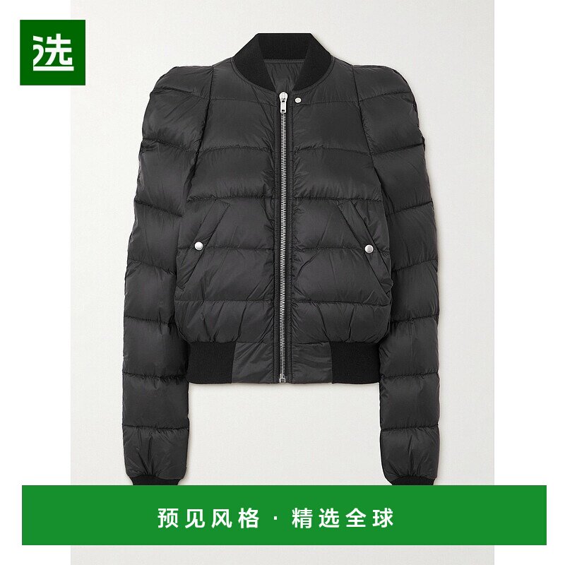香港直邮rick owens 瑞克·欧文斯 女士 羽绒飞行员外套 RP02E477