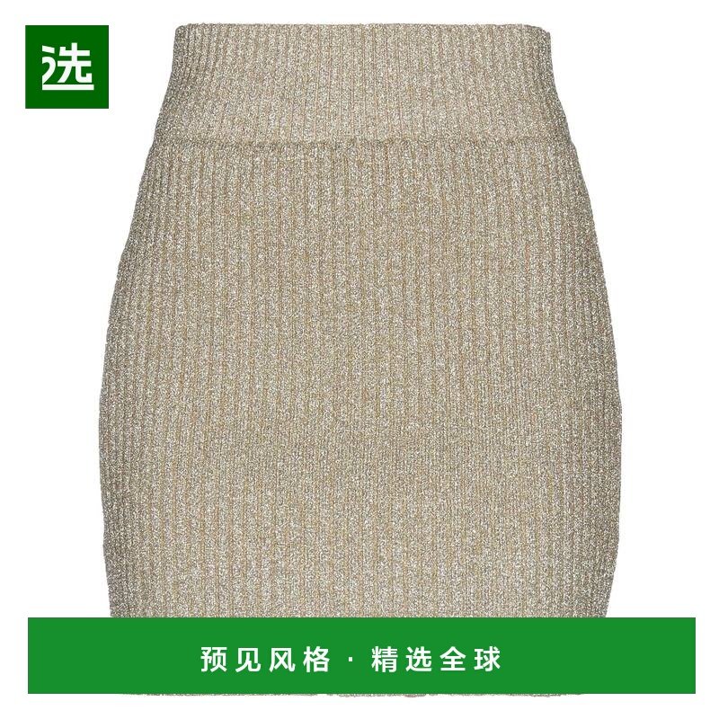 1h可退 香港直邮Alberta Ferretti 女士 迷你半身裙 metal金属色,女装/女士精品,半身裙,淘宝优惠券,粉丝福利购,淘宝优惠卷