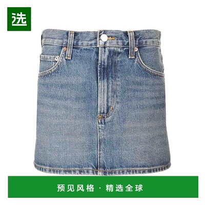 香港直邮AGOLDE 女士半身裙 A3061B1206DELL AW2025 浅蓝色 Denim