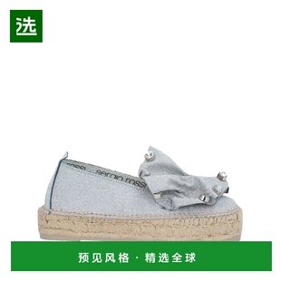 1h可退 香港直邮Sergio Rossi 塞乔·罗西 女士 麻底鞋 metal金属