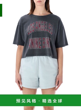 香港直邮Anine Bing 女士T恤 A0811739WBL1 SS2026 黑色 JOHNNY C