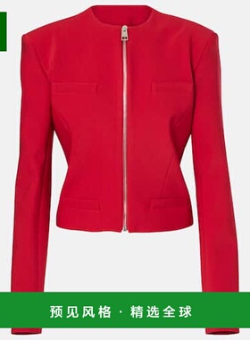 1h可退 香港直邮The Attico 女士 Crêpe 夹克 red红色 舒适时尚