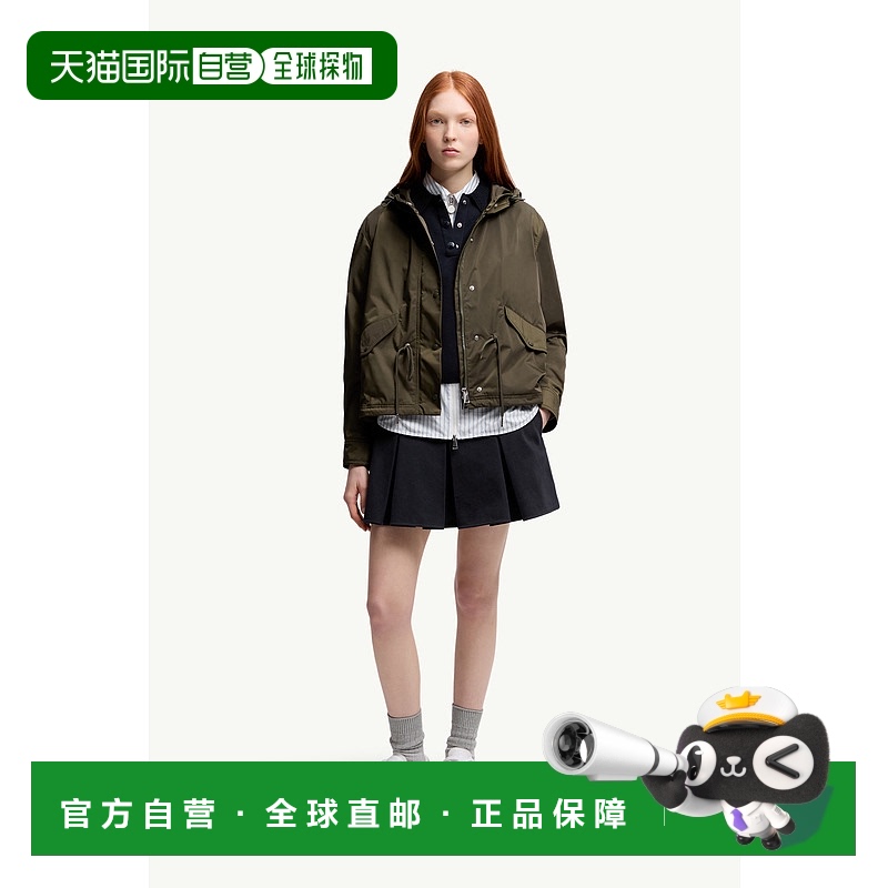 欧洲直邮MONCLER (2025新品) Polo en maille de coton短袖修身