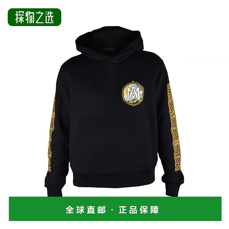 欧洲直邮【特惠6.0折】AMIRI 25秋冬  PS23MJG001 001 男士 卫衣