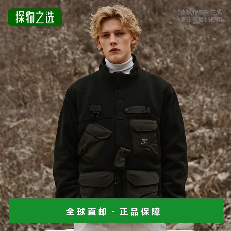 韩国直邮SOUTH2 WEST8 Tenkara 鳟鱼套头夹克 - 聚酯纤维 - 2022