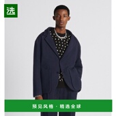 外套 香港直邮Dior 初剪羊毛露肩西装 343C259C0848迪奥