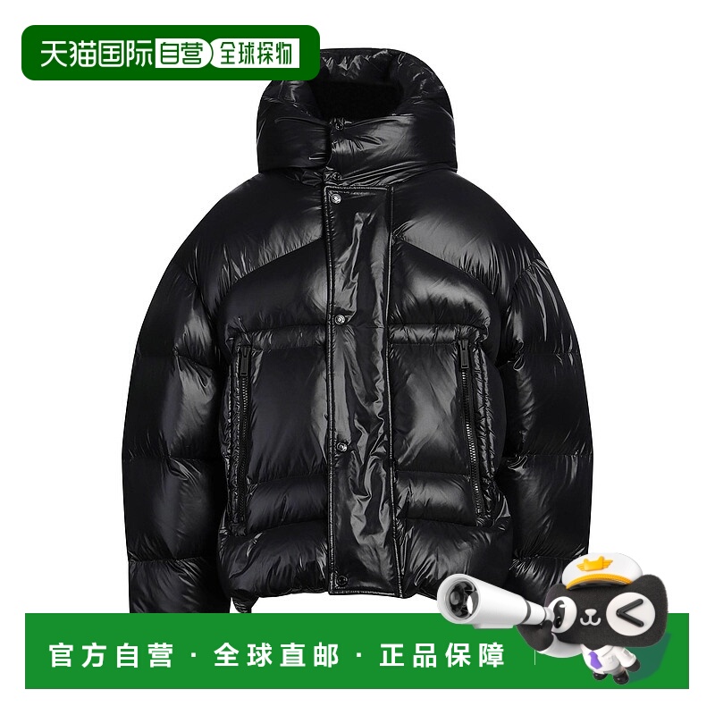 1h可退 香港直邮Dsquared2 二次方 男士 Shell 夹克 black黑色 舒