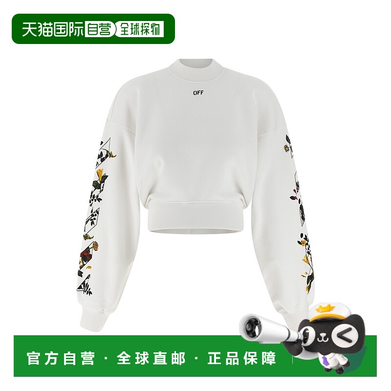 香港直邮off-white 女士 'Flowers Arrow' 运动衫 OWBA079F25FLE0