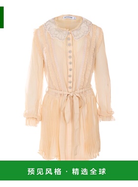 香港直邮SELF-PORTRAIT 女士连衣裙 034STAN SS2026 浅棕色