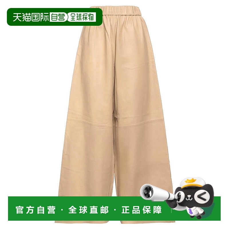 1h可退 香港直邮The Frankie Shop 女士 休闲长裤 brown棕色 舒适