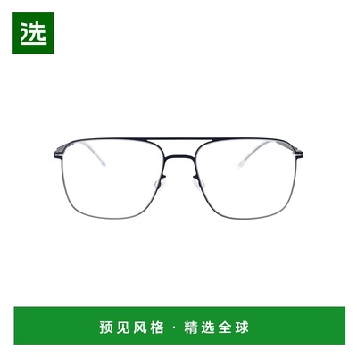 1h可退 香港直邮Mykita 女士 海军蓝纯净不锈钢眼镜 TOBI