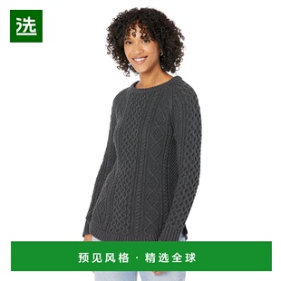 【美国直邮】LLBean|标志性棉质渔夫束腰毛衣