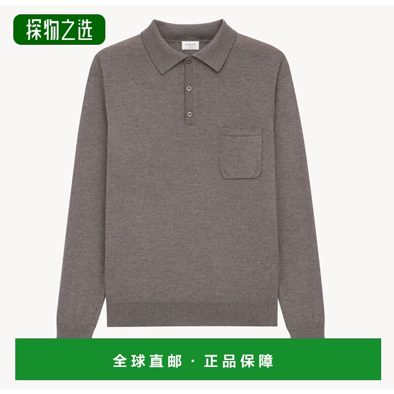 1h可退 欧洲直邮saint laurent 男士 毛衣针织衫羊毛