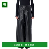 香港直邮Haikure 女士 BETHANY 1h可退 皮革长裤 HEW03296PL002TP