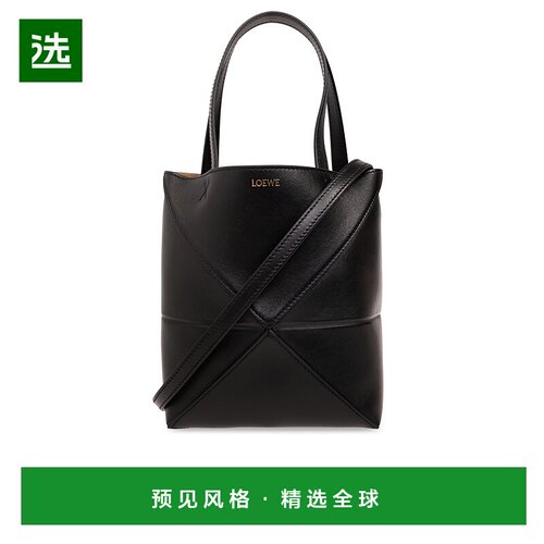LOEWE 女士手提包 A657V25X010BLACK罗意威斜挎包单肩包