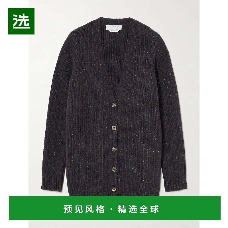 香港直邮Gabriela Hearst 女士 Gabe 羊绒针织开衫 1259237A009CC