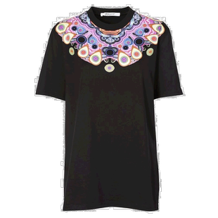 Givenchy 图案印花短袖T恤 17X7703470纪梵希下摆 【付后1h可退】