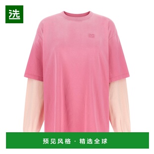 香港直邮GANNI 女士T恤 A1050044868 SS2026 粉红色 Double layer