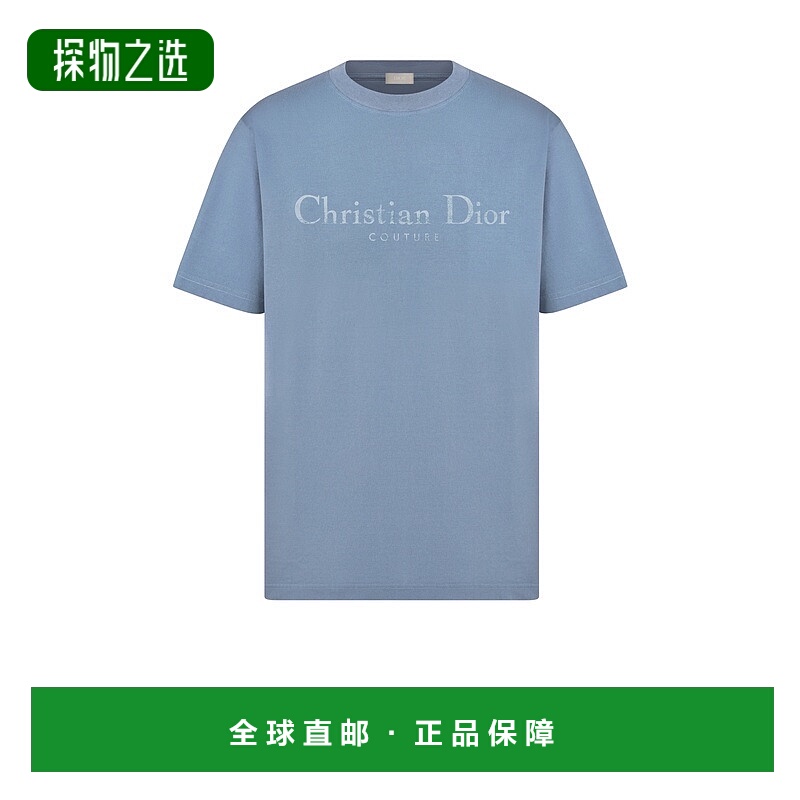 自营欧洲直邮Dior/迪奥 男士Christian Couture T恤，宽松版