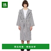 香港直邮Tekla Hooded 男士 1h可退 Terry 灰白色 海军蓝 浴袍