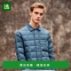 IENKI MICRO KALIK 韩国直邮IENKI 男士 羽绒衬衫 STONE 蓝色鹅绒