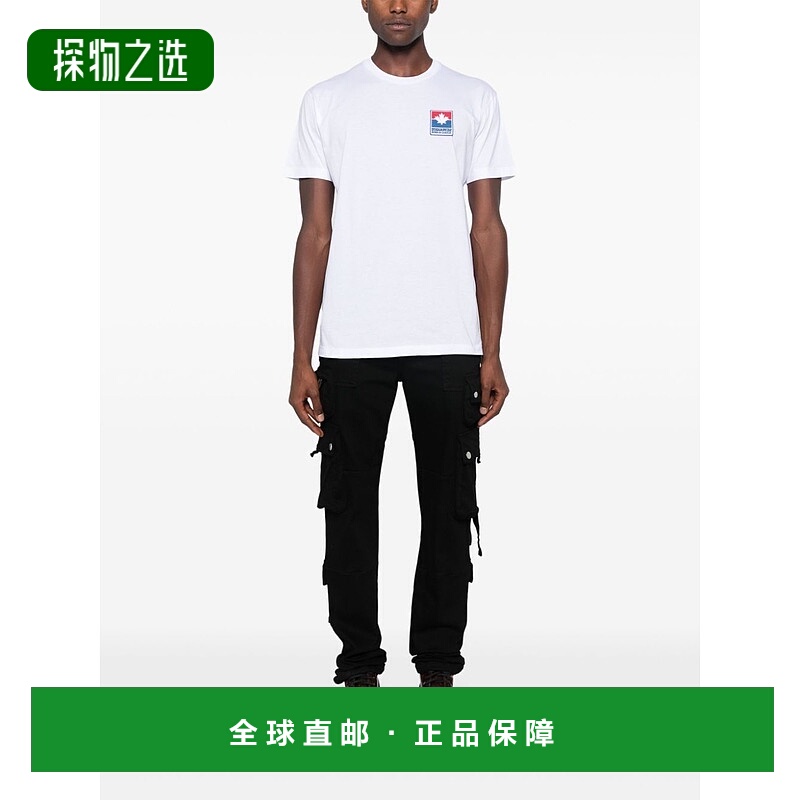 1h可退 香港直邮Dsquared2 二次方 男士 短袖T恤 S71GD1469S23009