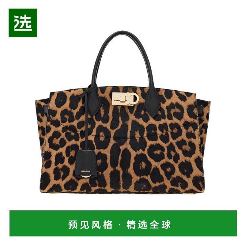 香港直邮Salvatore Ferragamo Studio 托特包 21A110手提包单肩包