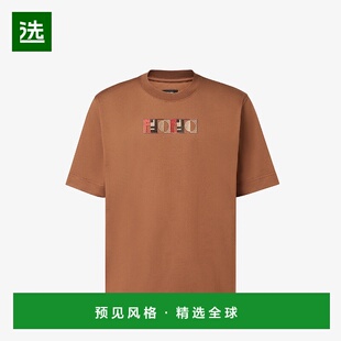 25秋冬 芬迪 FY0936AOZ3F0QB3 男士 1h可退 短袖 欧洲直邮FENDI