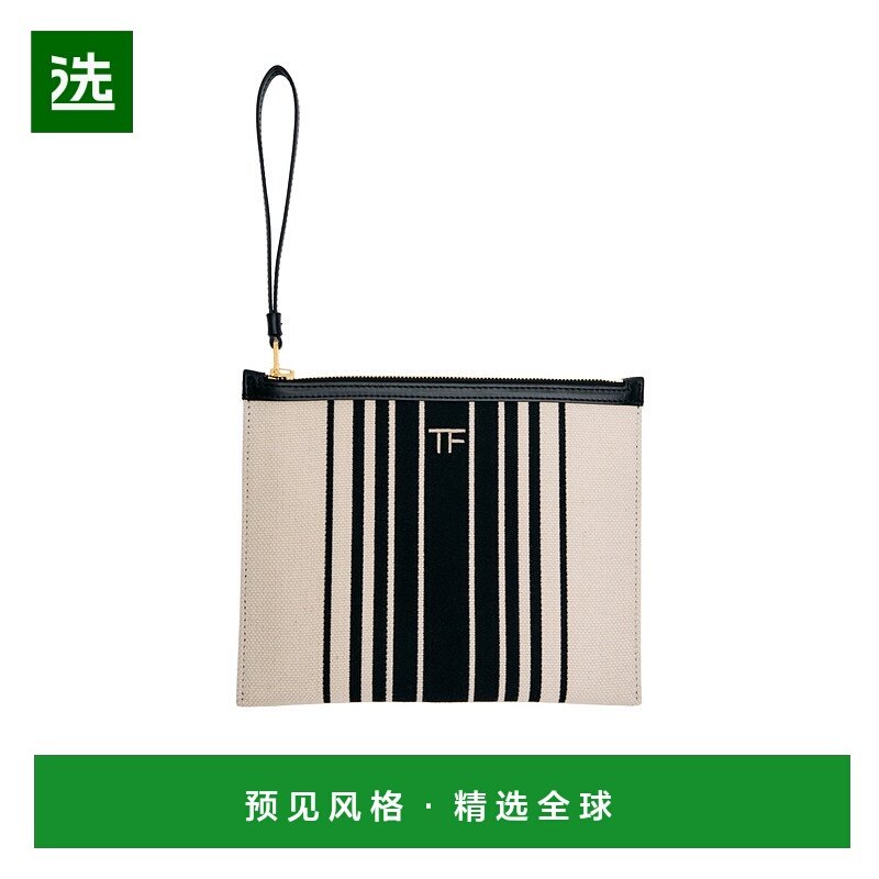 香港直邮Tom Ford 刺绣徽标手拿包 S0522TCN056G,箱包皮具/热销女包/男包,手拿包,淘宝优惠券,粉丝福利购,淘宝优惠卷
