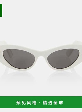 1h可退 香港直邮DIOR 迪奥 女士 C B1U 猫眼太阳眼镜 white白色