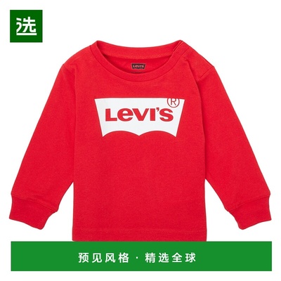 欧洲直邮Levi's 李维斯 L/S BATWING TEE 男童装短袖T恤衫 6E8646
