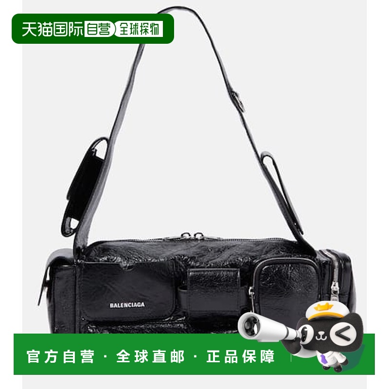 1h可退 香港直邮Balenciaga 巴黎世家 女士 Superbusy XS 皮革肩