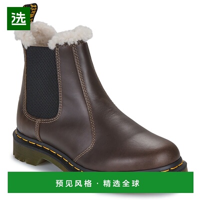 欧洲直邮Dr. Martens 马丁博士 2976 Leonore Dark Khaki Orleans