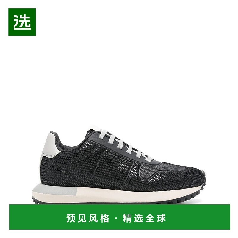 香港直邮Emporio Armani 系带低帮休闲鞋 X4X684XR324阿玛尼