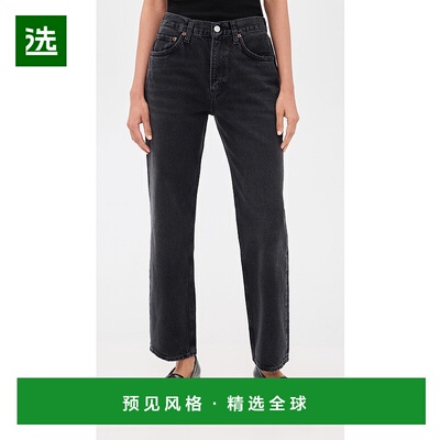 1h可退 香港直邮AGOLDE 女士 90's Pinch 束腰高腰直筒牛仔裤