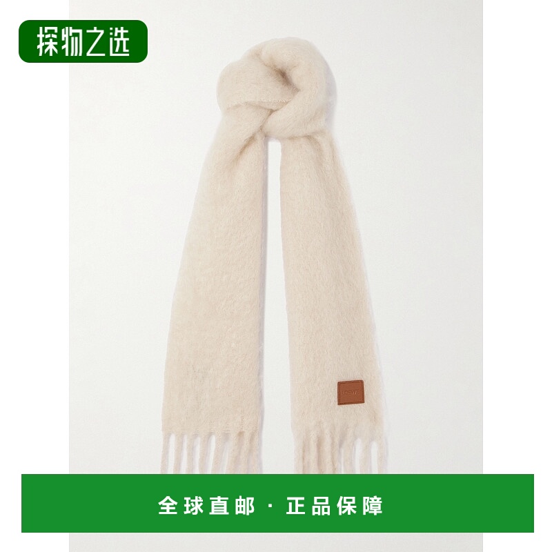 香港直邮LOEWE 罗意威 女士 流苏围巾 FSA6SS1X05