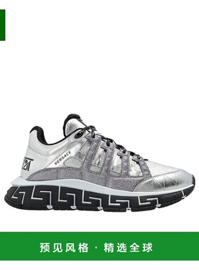 香港直邮Versace 徽标系带运动鞋 DSU80941A027482E930范思哲
