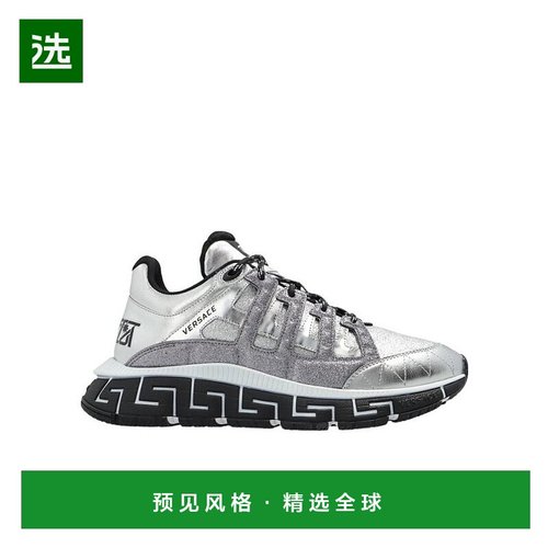 香港直邮Versace 徽标系带运动鞋 DSU80941A027482E930范思哲
