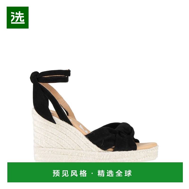 1h可退 香港直邮manebi 女士 麻底鞋 black黑色 舒适时尚,女鞋,休闲凉鞋,淘宝优惠券,粉丝福利购,淘宝优惠卷