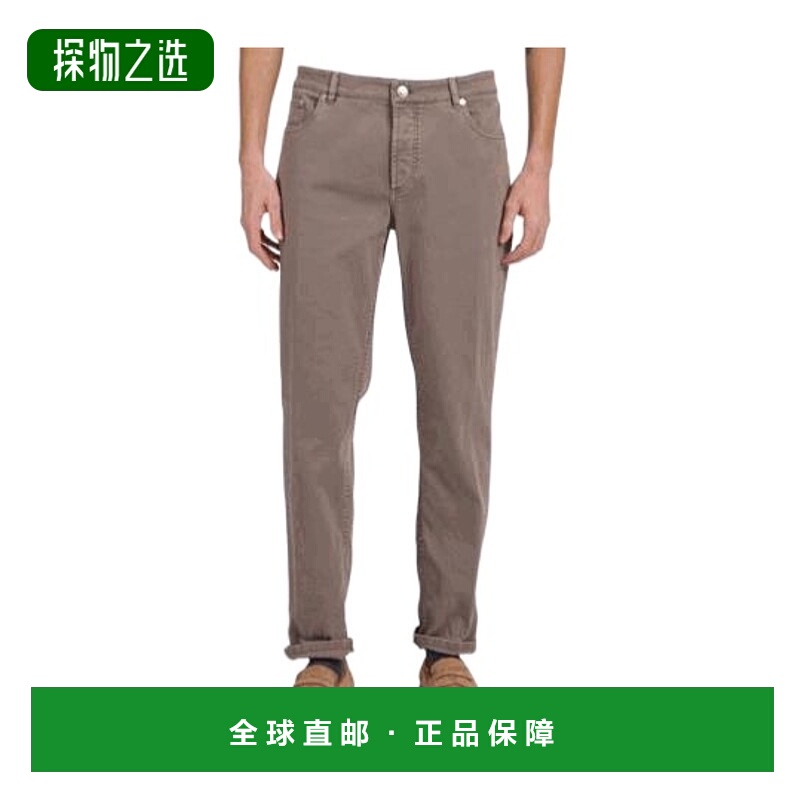 香港直邮Brunello Cucinelli 腰带环牛仔裤 M277UD3210