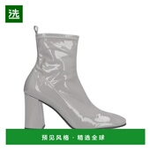 1h可退 小牛皮涂层面料漆皮效果方头方 ROSSI 美国直邮 SERGIO