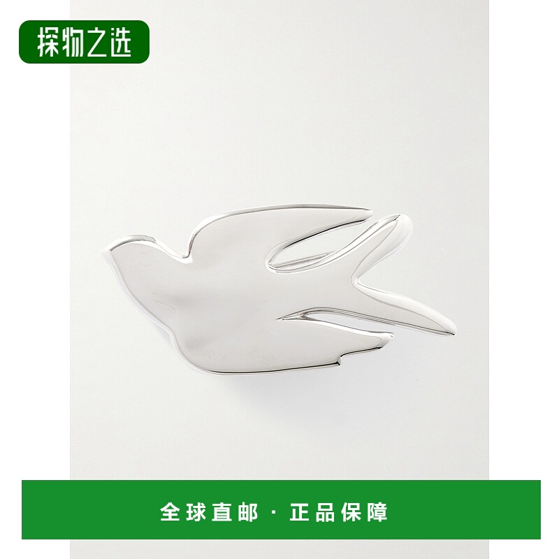 香港直邮Jil Sander 吉尔·桑达 女士 镀银胸针 J12VK0119P6959
