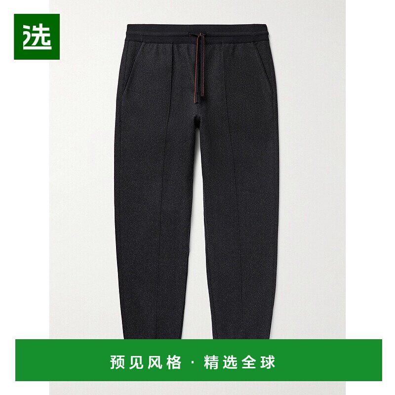香港直邮Loro Piana 诺悠翩雅 男士 锥形羊绒混纺运动裤 FAL8454