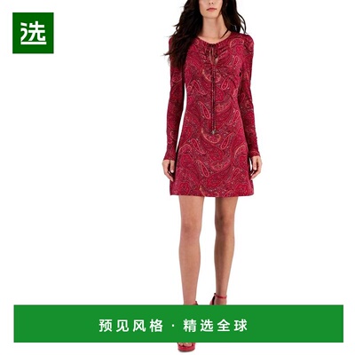 1h可退 【美国直邮】rachel rachel roy 女士 连衣裙时尚高端减龄