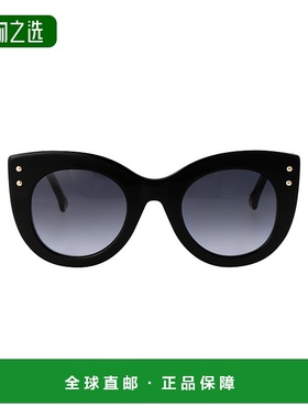 香港直邮CAROLINA HERRERA 女士 黑色雪茄色金属太阳眼镜 HER0127