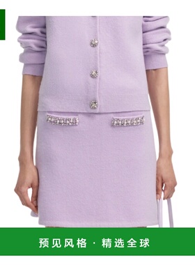 香港直邮SELF-PORTRAIT 女士连衣裙 PF25085SKL AW2025 紫色