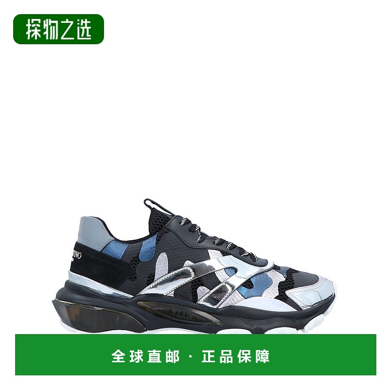 香港直邮valentino 华伦天奴 男士 运动鞋 black黑色 舒适时尚